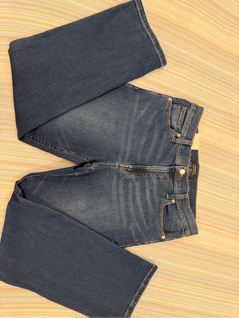 Banana Republic Women's Dark Blue Boot-Cut Jeans